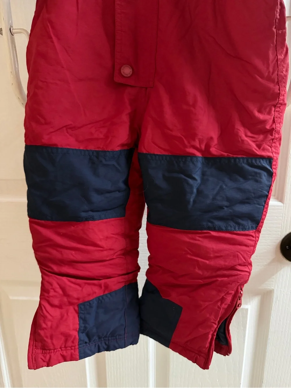 Vintage Y2K LL bean kids winter snow suit one piece